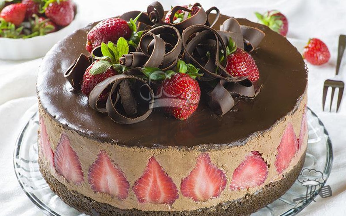 Schoko-Erdbeer-Mousse-Torte – 1k Rezepte
