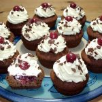 Himmelstorte mit Himbeeren