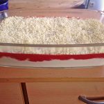 Gewickelte Erdbeer – Tiramisu – Torte