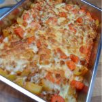 Leckere Low-Carb-Kohlrabisuppe mit Hackfleisch