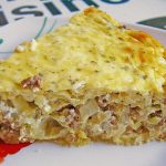 Spaghetti mit Knoblauch-Käsesauce