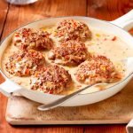 Gnocchi mit Tomatensoße und Mozzarella