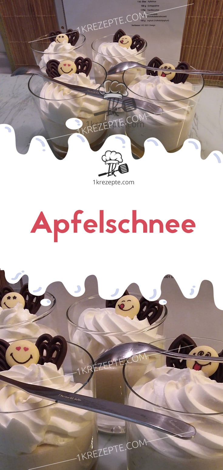 Apfelschnee – 1k Rezepte