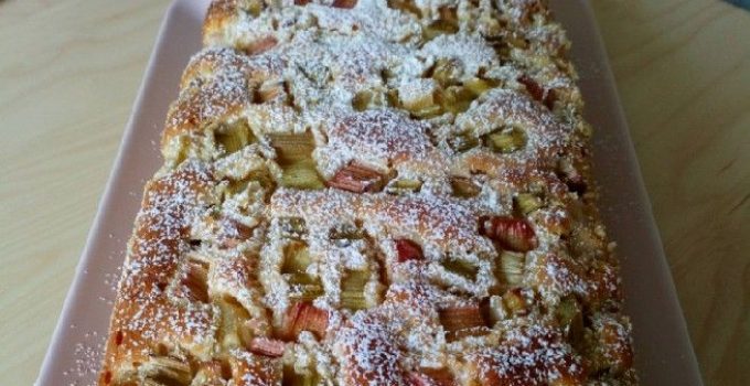 Rhabarber Joghurt Kuchen 1k Rezepte