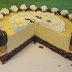 Erdbeer-Mascarpone-Dessert mit weißer Schokolade