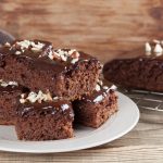 Einfacher Low Carb Schoko-Himbeer-Kuchen