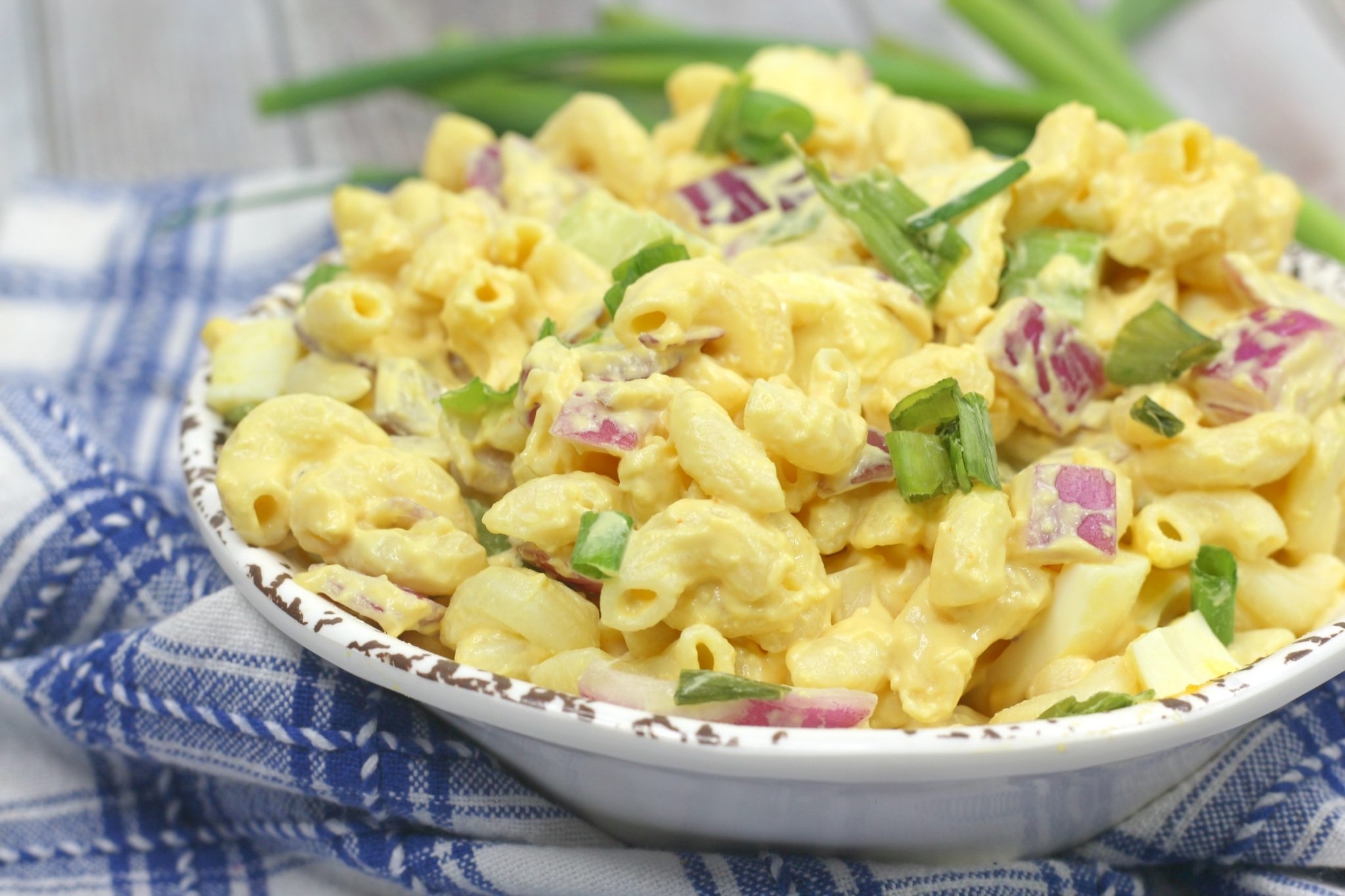 Deviled Egg Pasta Salad