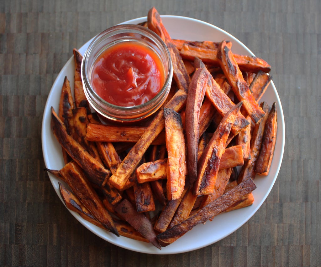 Perfekte Ofen-Süßkartoffel-Pommes